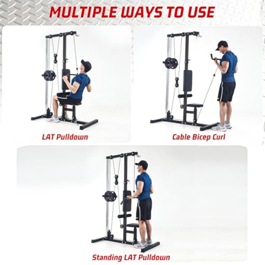Multi-Functional LAT Pulldown  - Lat Pulldown Cable ulasan dan harga