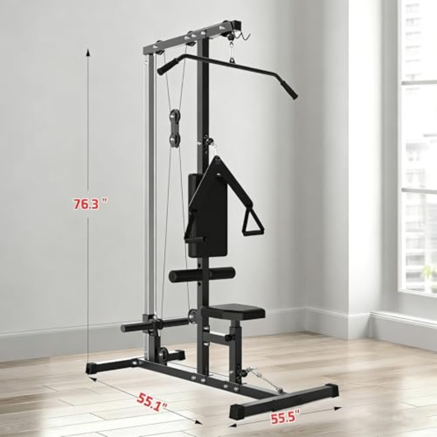 Multi-Functional LAT Pulldown  - Lat Pulldown Cable ulasan dan harga