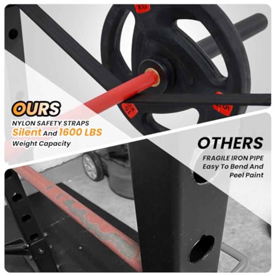 Home Gym Power Cage Heavy-Duty - Lat Pulldown Cable ulasan dan harga