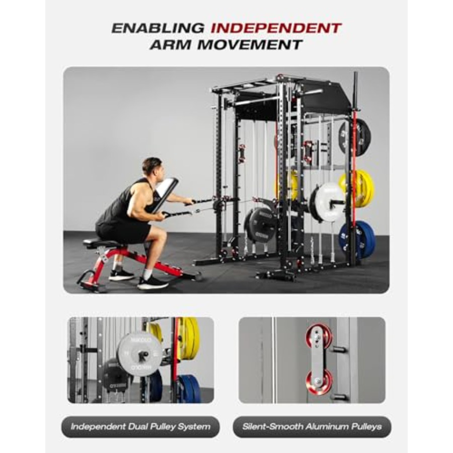 Home gym Smith machine: steel, - Home Gym System ulasan dan harga