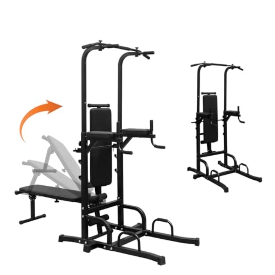 Power Tower with Weight Bench  - Home Gym Weight Bench ulasan dan harga