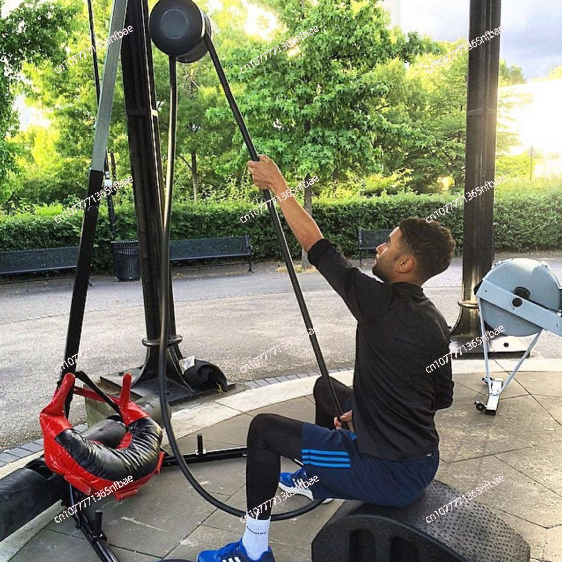 Vertical Climbing Rope Machine - Home Gym Diy ulasan dan harga