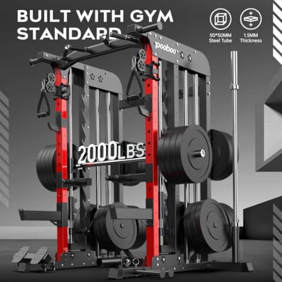 Home Gym Power Cage 2000LB Squ - Home Gym System ulasan dan harga