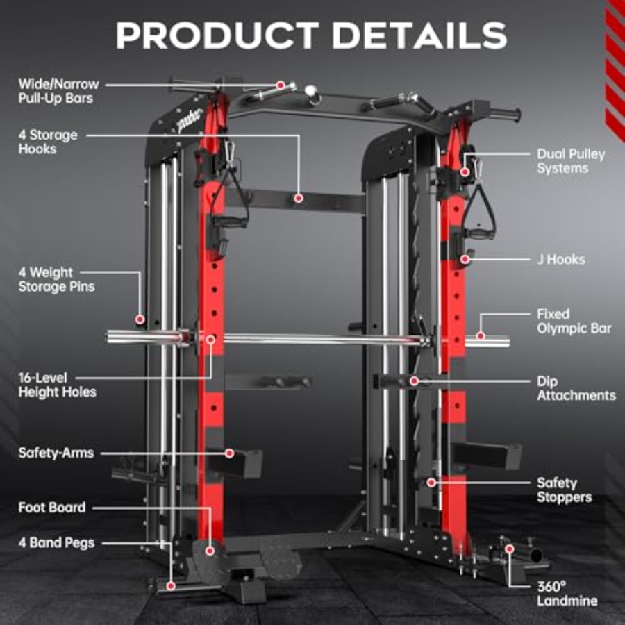 Home Gym Power Cage 2000LB Squ - Home Gym System ulasan dan harga