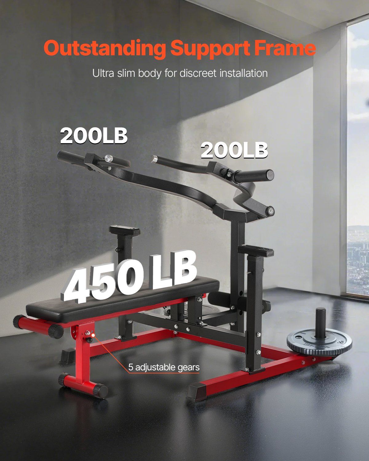 Chest Press Machine, 450 LBS B - Home Gym Workout Equipment ulasan dan harga