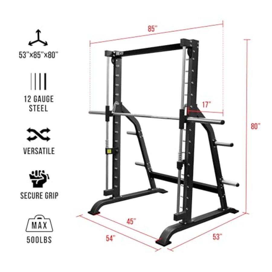 Smith Machine Multi-Function P - Home Gym Leg Press ulasan dan harga