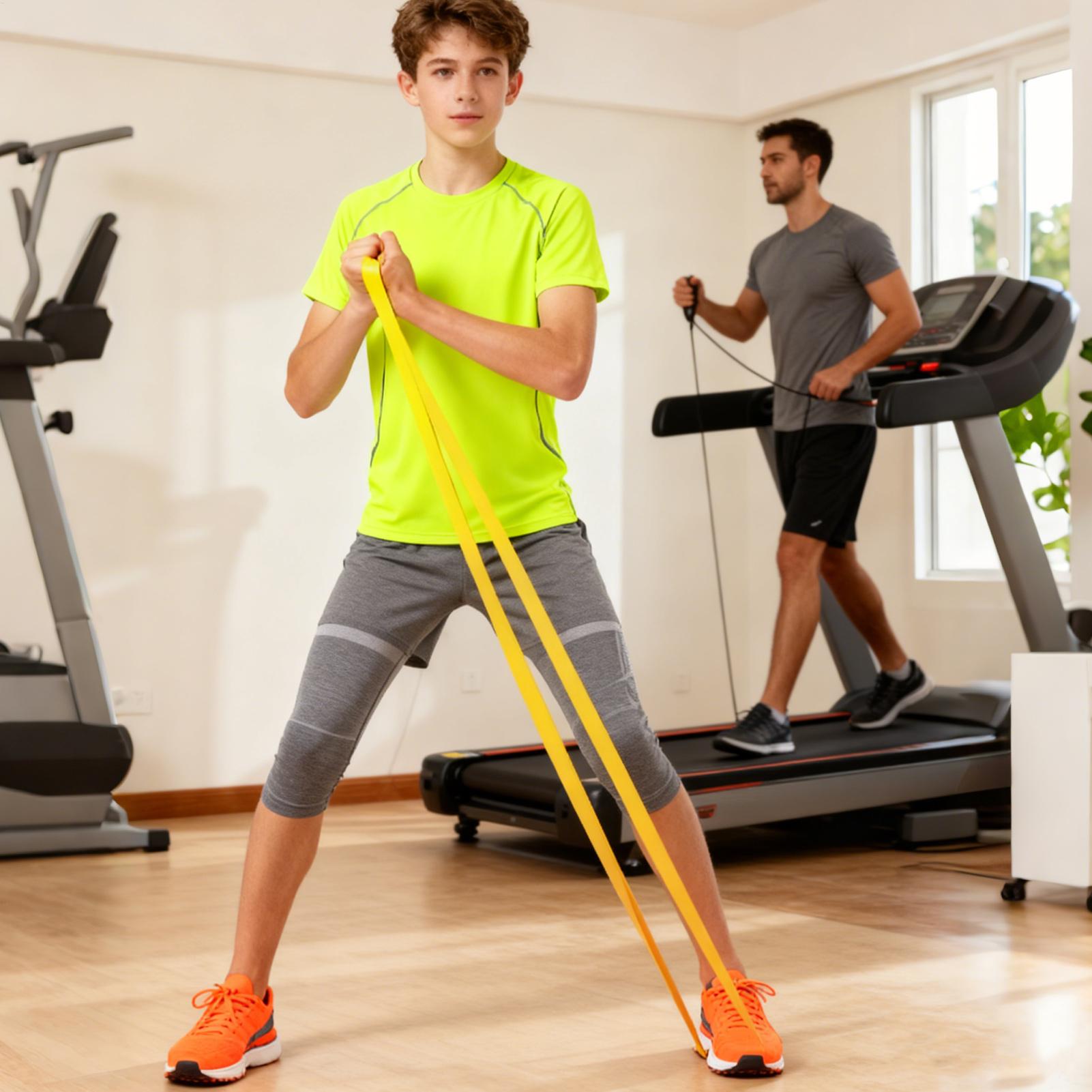 Workout Resistance Bands Elast - Home Gym Leg Press ulasan dan harga