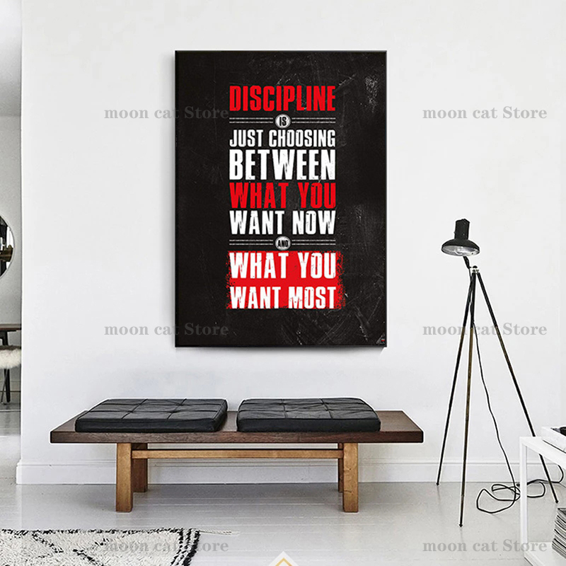 Fitness Sports Poster Bodybuil - Home Gym Quotes ulasan dan harga
